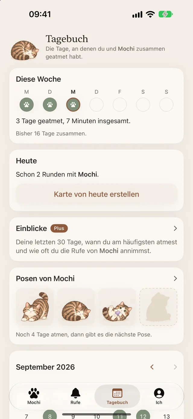 Tagebuch: Diese Woche, Heute und Posen von Mochi